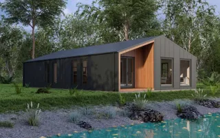 4 bed modular homes-UK - Hybrid-Four-Bed-Log-Cabins---Exterior